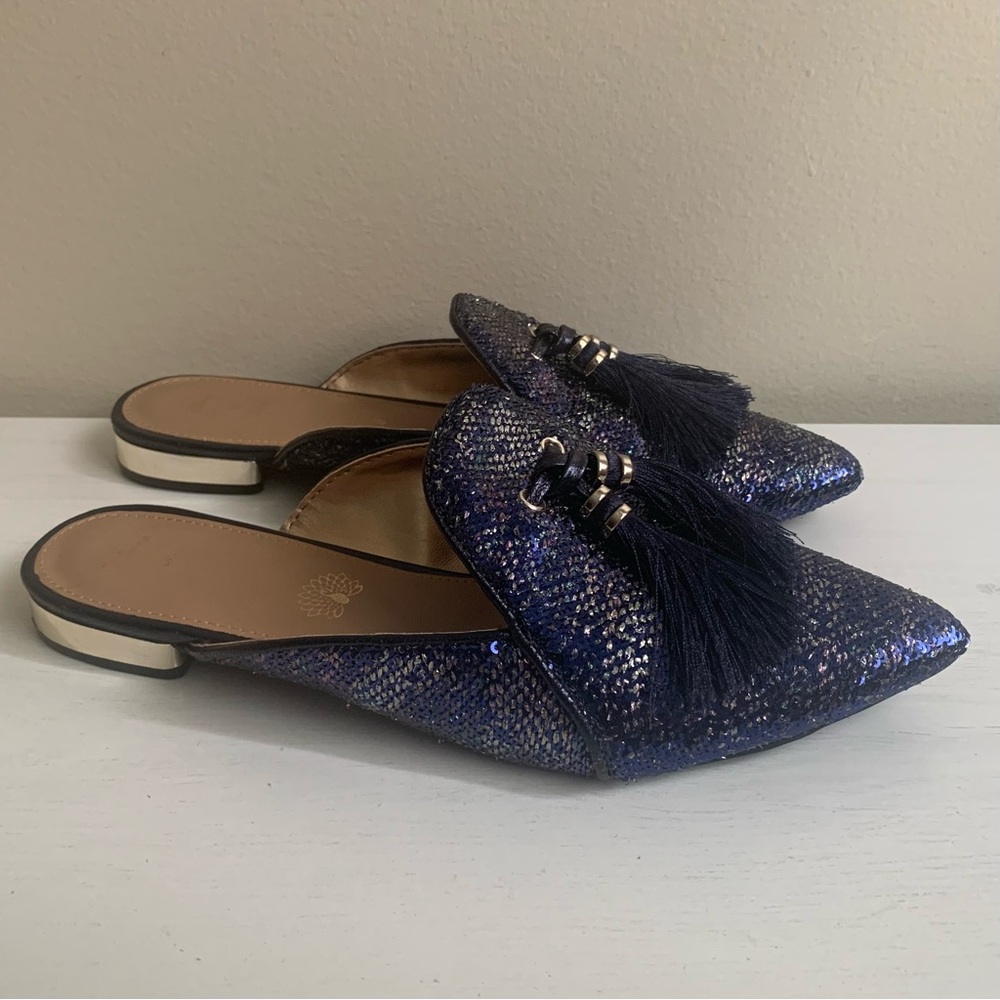 Call It Spring + Disney Aladdin Arabian Nights Sequin Mule Slip On Size 7.5